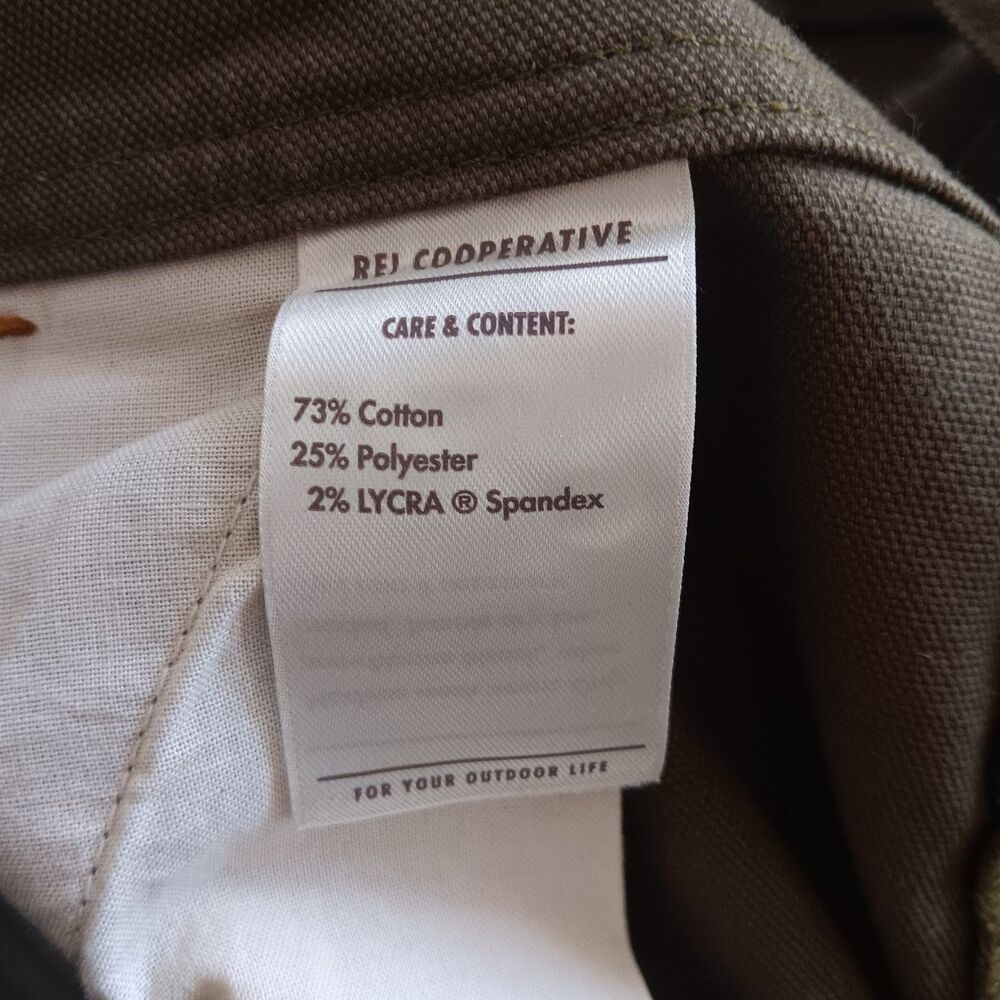 REI Co-op Women 8 Canvas Double Knee Workwear Utility Overalls Straight Leg - Picture 8 of 9